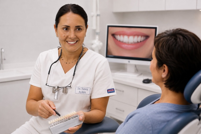 Patricia Avilés - Estética dental - Clínica Dental Pilar Jarque