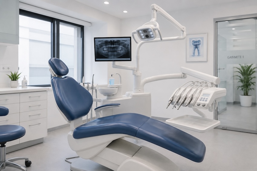 Sillón dental - Clínica Dental Pilar Jarque Massamagrell